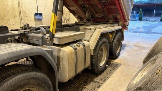 Dreiseitenkipper LKW SCANIA P500 XT ,MEILLER KIPPER BORDMATIK,  RETARDER