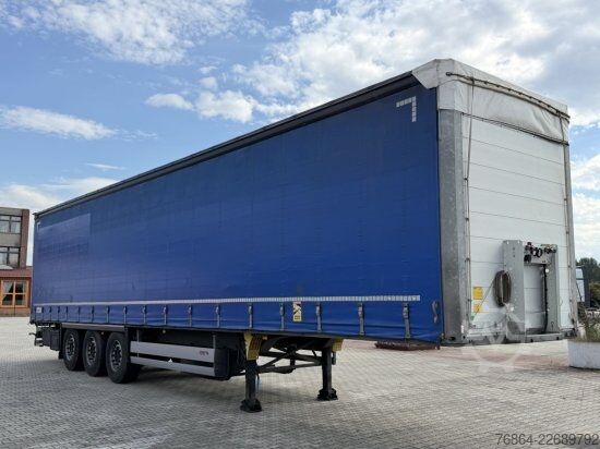 Auflieger mit Pritsche & Plane SCHMITZ SCS-SCS BS/CURTAINSIDER