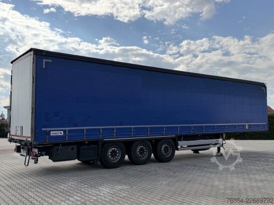 Auflieger mit Pritsche & Plane SCHMITZ SCS-SCS BS/CURTAINSIDER