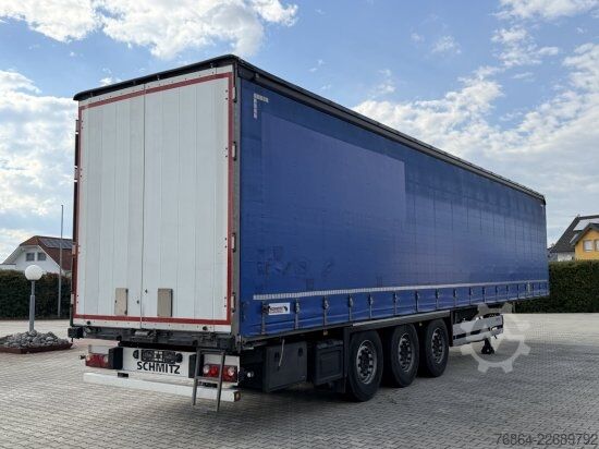 Auflieger mit Pritsche & Plane SCHMITZ SCS-SCS BS/CURTAINSIDER
