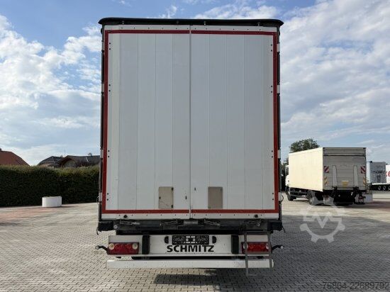 Auflieger mit Pritsche & Plane SCHMITZ SCS-SCS BS/CURTAINSIDER