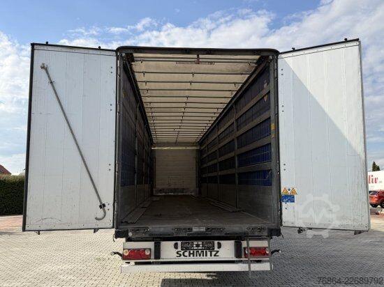 Auflieger mit Pritsche & Plane SCHMITZ SCS-SCS BS/CURTAINSIDER