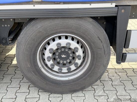 Auflieger mit Pritsche & Plane SCHMITZ SCS-SCS BS/CURTAINSIDER