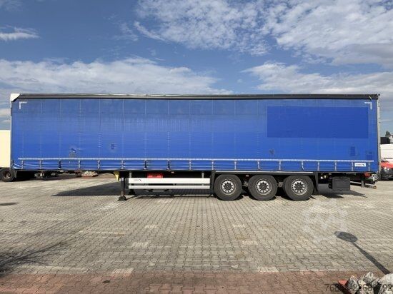 Auflieger mit Pritsche & Plane SCHMITZ SCS-SCS BS/CURTAINSIDER