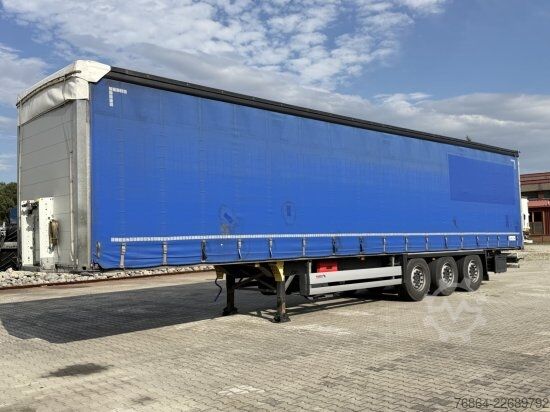 Auflieger mit Pritsche & Plane SCHMITZ SCS-SCS BS/CURTAINSIDER