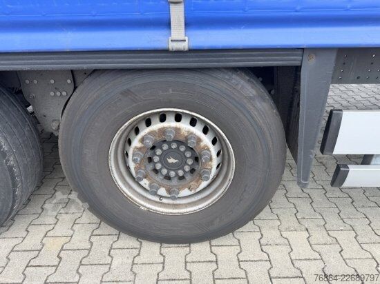 Auflieger mit Pritsche & Plane SCHMITZ SCS-SCS BS/CURTAINSIDER