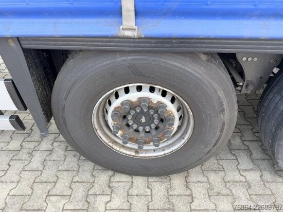 Auflieger mit Pritsche & Plane SCHMITZ SCS-SCS BS/CURTAINSIDER