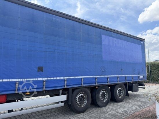 Auflieger mit Pritsche & Plane SCHMITZ SCS-SCS BS/CURTAINSIDER