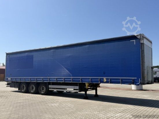 Auflieger mit Pritsche & Plane SCHMITZ SCS-SCS BS/CURTAINSIDER