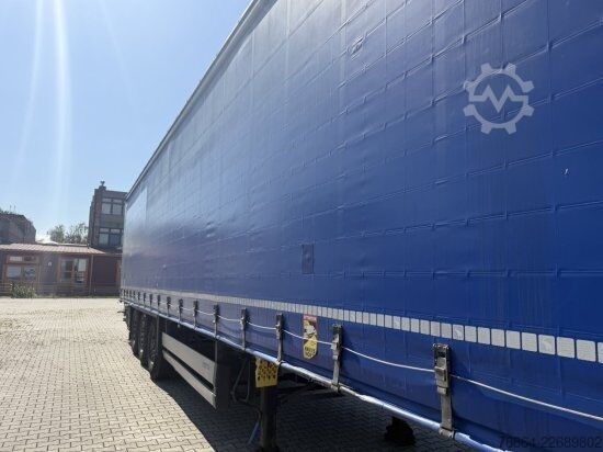 Auflieger mit Pritsche & Plane SCHMITZ SCS-SCS BS/CURTAINSIDER