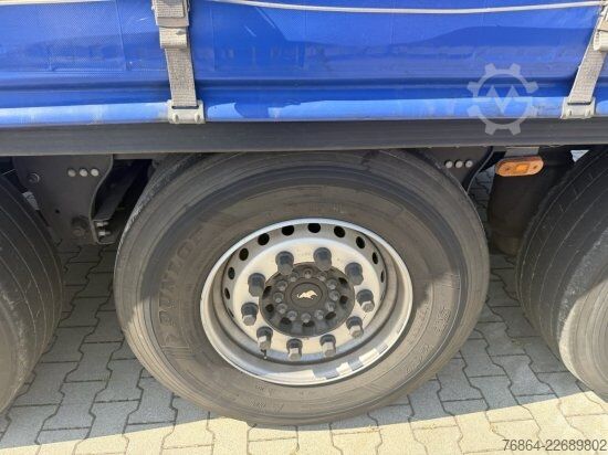 Auflieger mit Pritsche & Plane SCHMITZ SCS-SCS BS/CURTAINSIDER