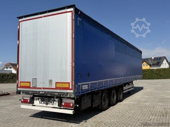 Auflieger mit Pritsche & Plane SCHMITZ SCS-SCS BS/CURTAINSIDER
