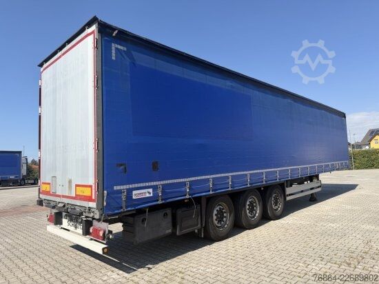 Auflieger mit Pritsche & Plane SCHMITZ SCS-SCS BS/CURTAINSIDER