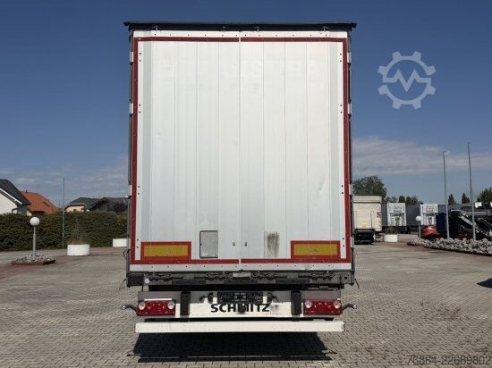 Auflieger mit Pritsche & Plane SCHMITZ SCS-SCS BS/CURTAINSIDER