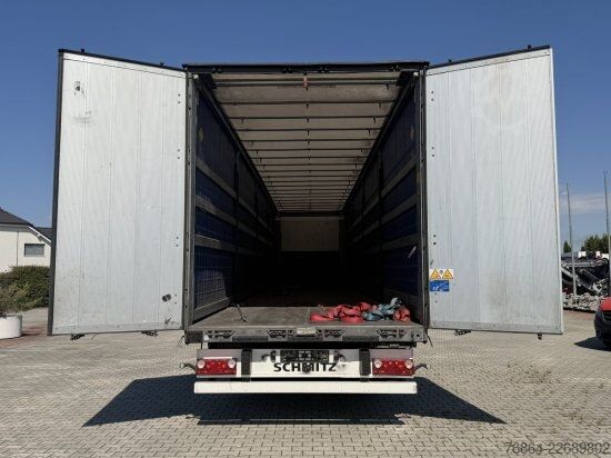 Auflieger mit Pritsche & Plane SCHMITZ SCS-SCS BS/CURTAINSIDER
