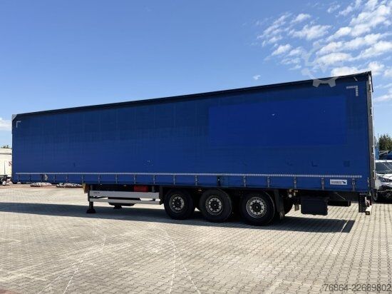 Auflieger mit Pritsche & Plane SCHMITZ SCS-SCS BS/CURTAINSIDER