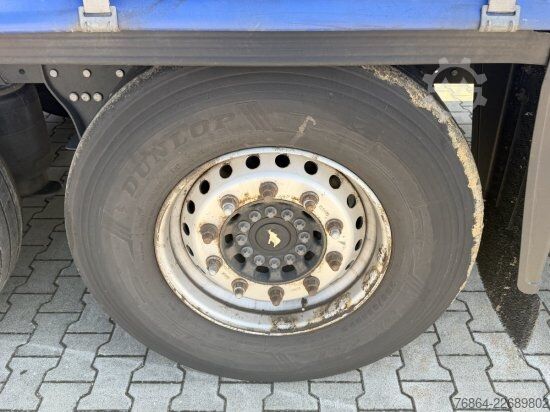 Auflieger mit Pritsche & Plane SCHMITZ SCS-SCS BS/CURTAINSIDER