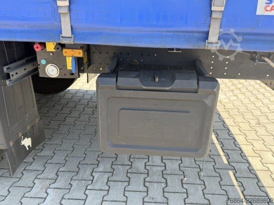 Auflieger mit Pritsche & Plane SCHMITZ SCS-SCS BS/CURTAINSIDER