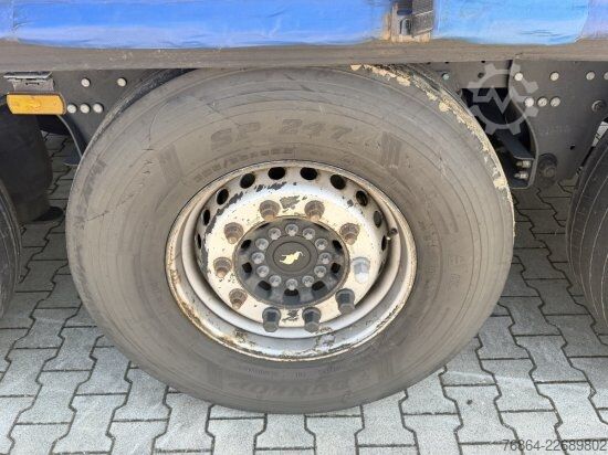 Auflieger mit Pritsche & Plane SCHMITZ SCS-SCS BS/CURTAINSIDER