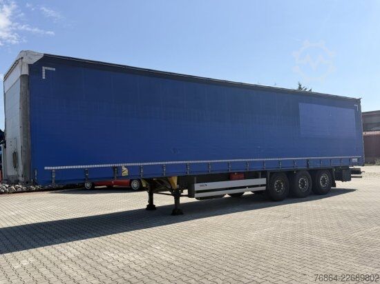Auflieger mit Pritsche & Plane SCHMITZ SCS-SCS BS/CURTAINSIDER