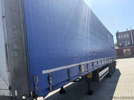 Auflieger mit Pritsche & Plane SCHMITZ SCS-SCS BS/CURTAINSIDER