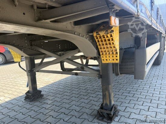 Auflieger mit Pritsche & Plane SCHMITZ SCS-SCS BS/CURTAINSIDER