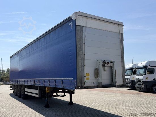 Auflieger mit Pritsche & Plane SCHMITZ SCS-SCS BS/CURTAINSIDER