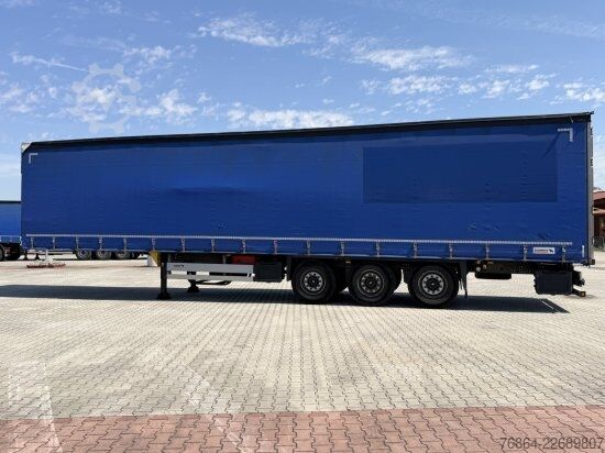 Auflieger mit Pritsche & Plane SCHMITZ SCS-SCS BS/CURTAINSIDER