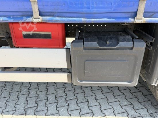 Auflieger mit Pritsche & Plane SCHMITZ SCS-SCS BS/CURTAINSIDER