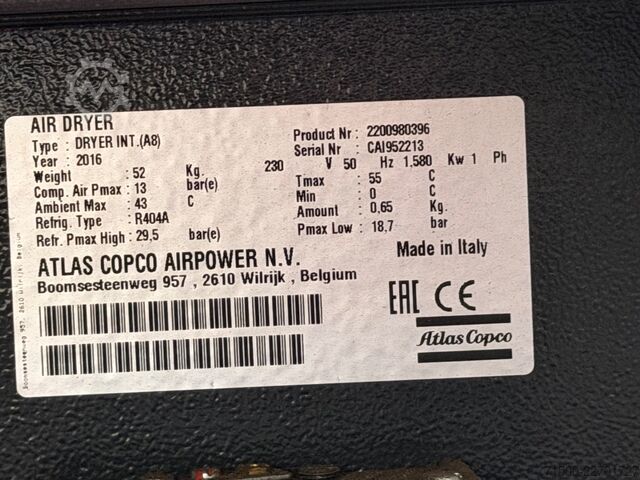 Schraubenkompressor Atlas Copco GA22FF