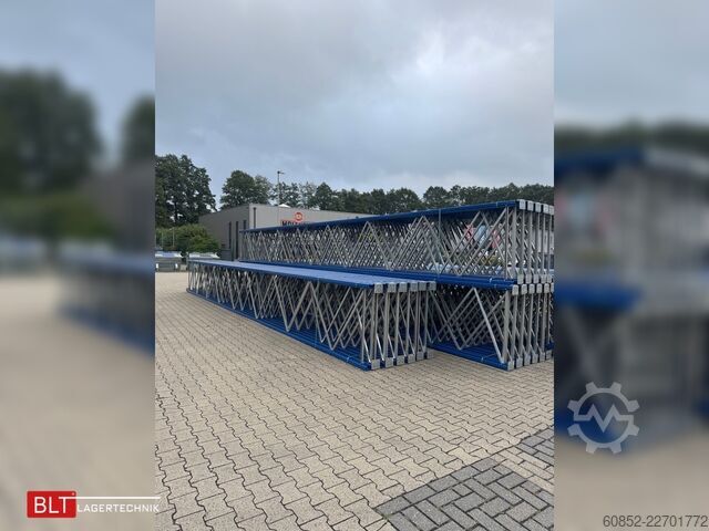 High-bay warehouse 37 lfm Jungheinrich MPB Palettenregal H 10,50 m | T 1,10 m | 2.000 kg/Fach