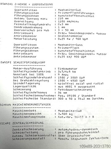 Surface grinding machine / ELB ELB-Schliff SWN 5 VA II