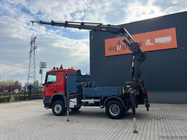 Crane truck Mercedes-Benz Actros 2046 4x4 / FULL SPRING / HIAB 288 EP 5 H...