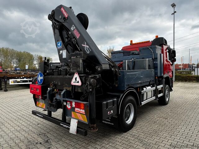 Crane truck Mercedes-Benz Actros 2046 4x4 / FULL SPRING / HIAB 288 EP 5 H...