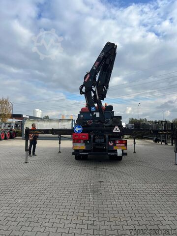 Crane truck Mercedes-Benz Actros 2046 4x4 / FULL SPRING / HIAB 288 EP 5 H...