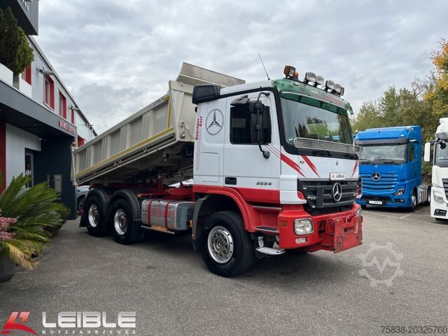 Three-sided tipper truck MERCEDES-BENZ Actros 2650 K6x4*V8*Meiller Bordmatik*Retarder*