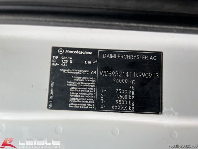 Three-sided tipper truck MERCEDES-BENZ Actros 2650 K6x4*V8*Meiller Bordmatik*Retarder*