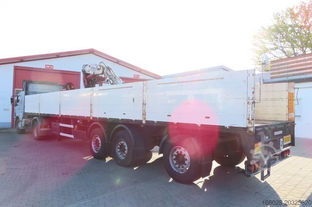 Open semitrailer  Rollkran Auflieger Kennis