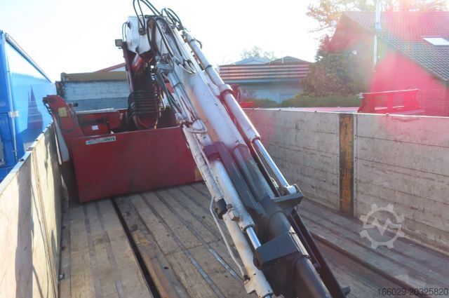 Open semitrailer  Rollkran Auflieger Kennis