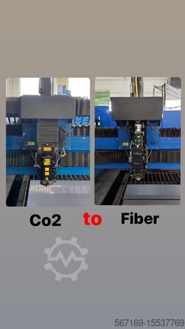 Laserschneidmaschine Bystronic Retrofit Co2 to Fiber