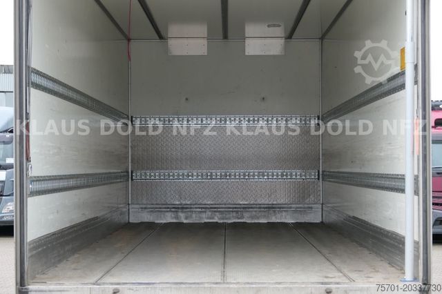 Box truck RENAULT Premium 430 6x2 Koffer Lift-/Lenkachse LBW EU5