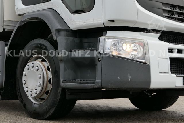 Box truck RENAULT Premium 430 6x2 Koffer Lift-/Lenkachse LBW EU5