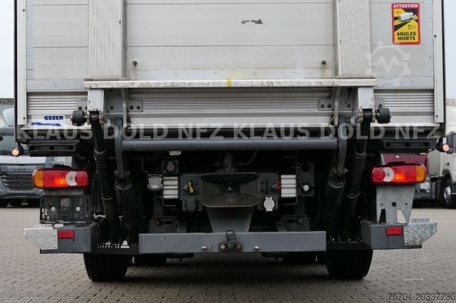 Box truck RENAULT Premium 430 6x2 Koffer Lift-/Lenkachse LBW EU5