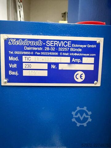 Siebdruckmaschine Tic SFM-650 DHE