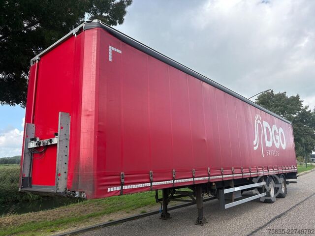 Schiebeplanen Groenewegen DRO-14-18B 2-Axle Tautiner / BPW Axles / Steeri...