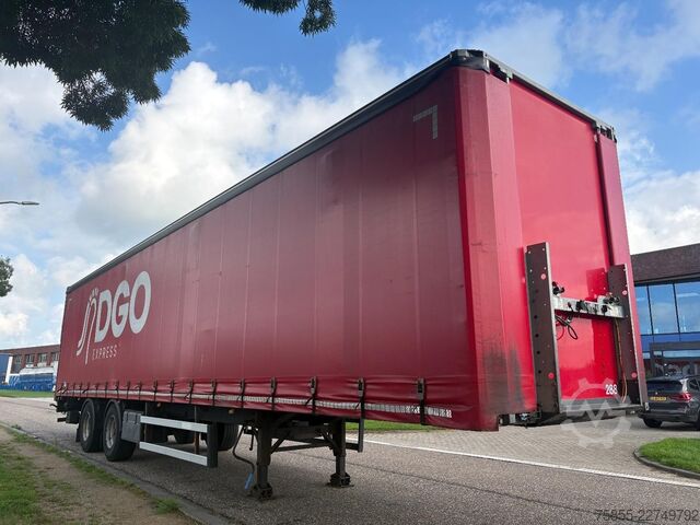 Schiebeplanen Groenewegen DRO-14-18B 2-Axle Tautiner / BPW Axles / Steeri...