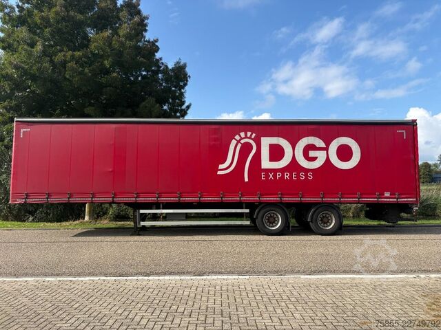 Schiebeplanen Groenewegen DRO-14-18B 2-Axle Tautiner / BPW Axles / Steeri...