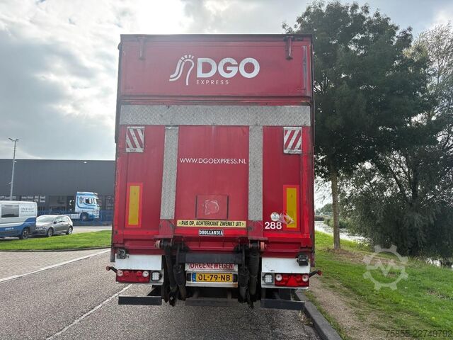 Schiebeplanen Groenewegen DRO-14-18B 2-Axle Tautiner / BPW Axles / Steeri...