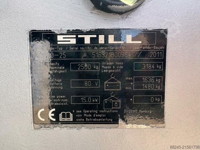 Elektrischer Triplex-Gabelstapler Still RX60-25, VS-22793 STILL rx60-25