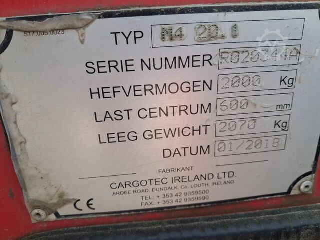 Mitnahmegabelstapler Moffet M4 20.1 * Kubota Motor 25 HP * Kooiaap Moffet M...